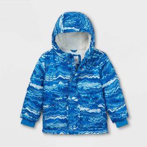 Tie-Dye Quilted Puffer Coat  - NWT